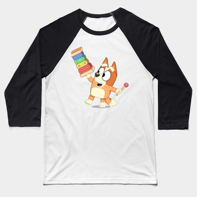 Bingo Heeler Baseball T-Shirt by Inspire Gift